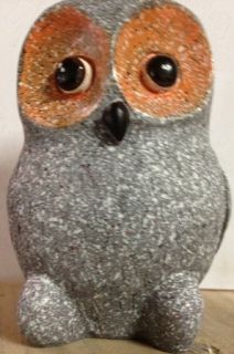 Owl Small Latex Only Concrete Mold Cement Plaster