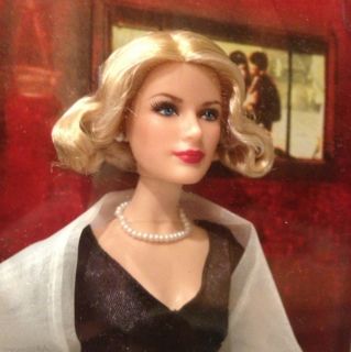 New Collector Barbie Doll Grace Kelly Rear Window Pink Label MINTY