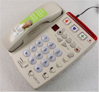  clarity c320 amplified corded phone with digital answering machine