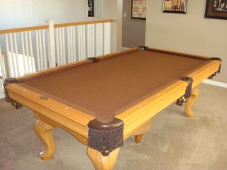 American Heritage 7 Pool Table Madison Collection