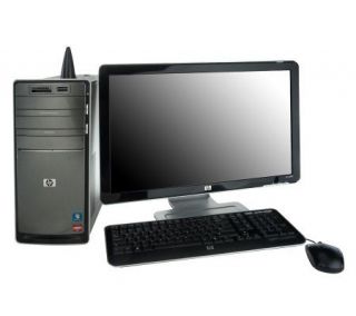 HP Pavilion Desktop PC with 8GB RAM,1TB HD 23Monitor,Win7 3 Yr McAfee 