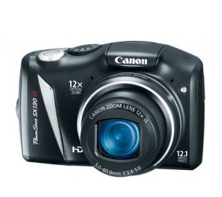 Canon PowerShot SX130IS 3 LCD 12.1MP CMOS with12X Zoom —