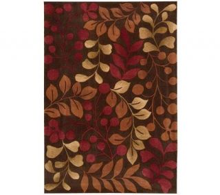 Handtufted 5 x 76 Graphic Leaves Rug by Valerie   H350038
