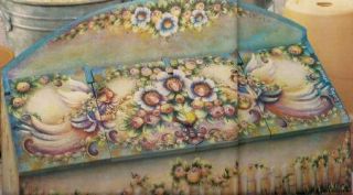  Garden Seed Box by Terrie Cordray Fairies Angles Flowers MA