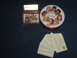 American Girl Cookie Cutters Tins Recipes Set Full Size