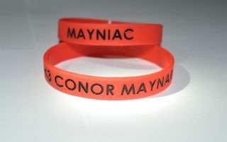 Conor Maynard Red Silicone Wristband