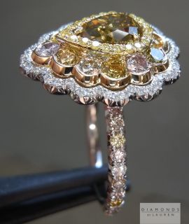  Shape & Assorted Fancy Colored Diamond Ring R4969 Diamonds by Lauren