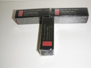 Elizabeth Arden Color Intrigue Effects Lipstick Sold as Set of 3 New