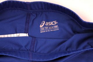 ASICS Womens 4 Court Shorts, Royal, X Small, Volleyball Shorts