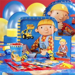 Bob The Builder Construction Birthday Party Supplies Create Your Own