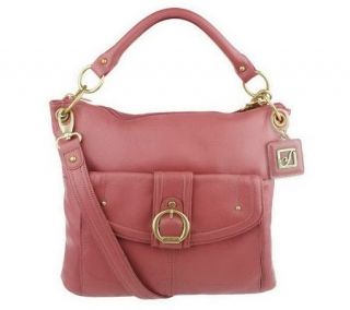 As Is Stone Mountain Sophia Leather Shoulder Bag —