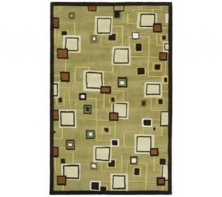 Rugs America Flores Matteo Moss 8 x 106 WoolRug   H140745