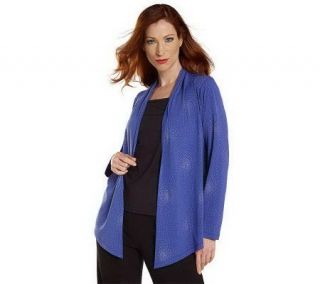 As Is George Simonton Dew Drop Knit Cardigan   A230642