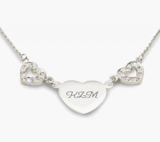 Things Remembered Personalized Little Girls Heart Necklace —