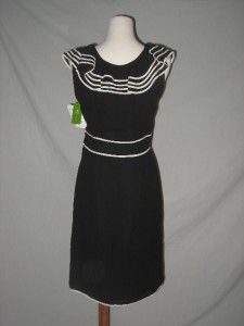 NWT Kate Spade Avery Dress Black Corte Madera 10