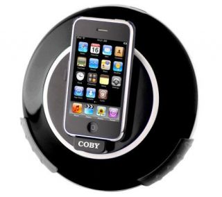 Coby Digital Rotating Speaker Dock for iPod andiPhone   E251148