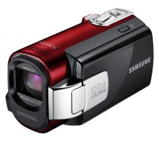 Samsung SMXF40 Digital Memory Camcorder w/SDHCSlot   Red —
