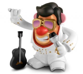 Elvis Presley Mr. Potato Head 9 Piece White Jumpsuit Spud —