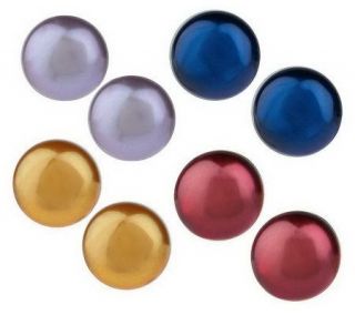 Honora Cultured FreshwaterPearl Set of 4 IndividuallyBox 8.5mm 