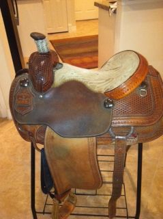  Larry Allen 14 5" Calf Roping Saddle