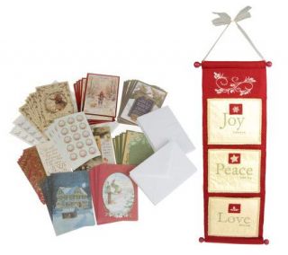 Set of 48 Inspirational Message and Scripture Christmas Cards