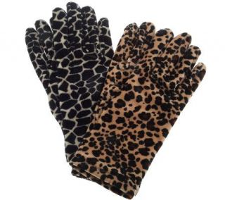 Set of 2 Fabulous Faux Fur Gloves —