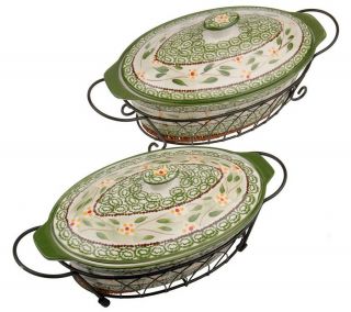 Temp tations Old World 6 piece Oval Oven to Table Set —
