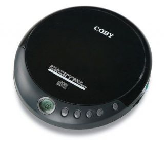 Coby CXCD109 Slim Personal CD Player   Black   E204050