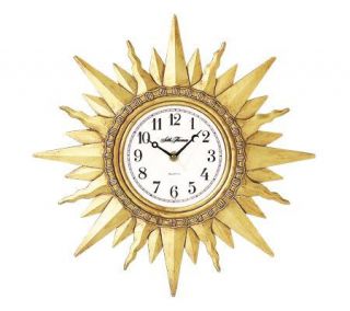 Seth Thomas Sunburst Wall Clock —