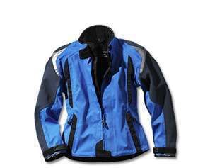 BMW Womens Comfort Shell Jacket Blue Size Euro 38 US 8