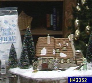 Department 56 Christmas Carol Signed Cottage w/ Accessories — 