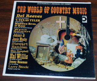 1967 World of Country Music SEALED 33 RPM LP Record