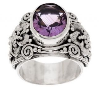 Novica Artisan Crafted Sterling Gemstone Ring —