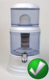 Water Filter Alkaline Water Ionizer Purifier Countertop 4 Gallons