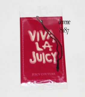 Viva La Juicy Juicy Couture Hanging Scented Air Freshener