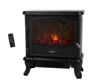Duraflame 750W / 1500W Electric Stove Heater with Remote Control 