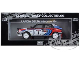 Brand new 1:18 scale diecast car model of Lancia Delta HF