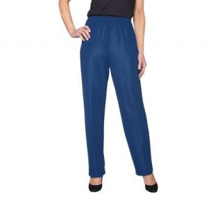 Susan Graver Essentials Lustra Knit Tall Pull on Pants —