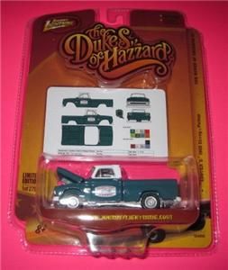Johnny Lightning The Dukes of Hazzard Cooters 1965 Chevy Pickup 1 64
