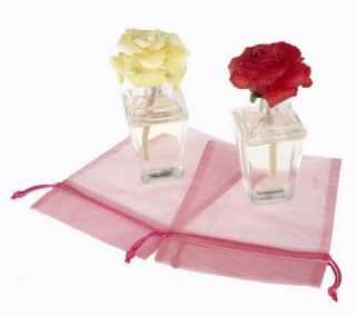 Set of 2 Room Fragrances with Gift Bags& FloralDiffusers by Lori 