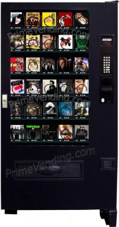 CD & DVD Movie Vending Machine, Compact Disc Music & DVDs   Seaga 30