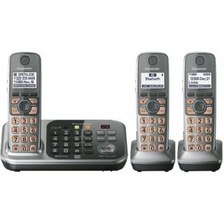 Panasonic KX TG7743S DECT 6.0 Cordless Phone w/Answer Machine