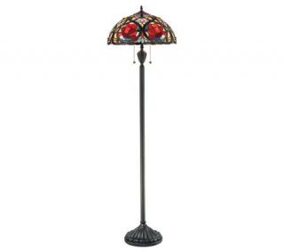 Tiffany Style Larissa Collection 62 Floor Lamp —
