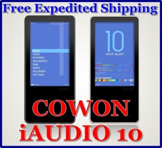 COWON iAUDIO 10 32GB Black White  MP4 i10 Player Free Expedited