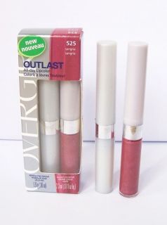 Cover Girl Outlast All Day Lipstick Lip Colour Gloss 525 Sangria Free