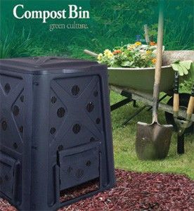 redmon compost bin 65 gallon black 8000 new