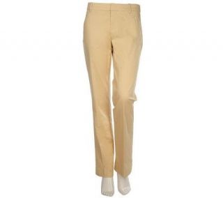 Dialogue Clean Waist Fly Front Stretch Twill Textured Pants — 
