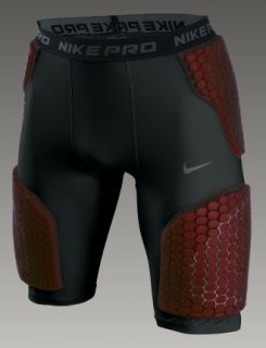 Mens Nike Pro Combat Hyperstrong Padded Compression Football Shorts