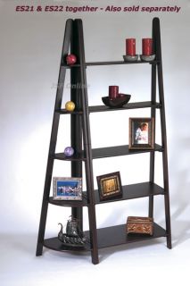 Corner AND Ladder Bookcase Display Shelf Set   Model ES21/ES22