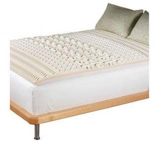 PedicSolutions 2.5 5 Zone Memory Foam King Topper with Cover